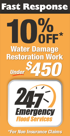 10% off Flood Damage Restoration Byron Bay