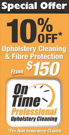 10% off upholstery cleaning Byron Bay